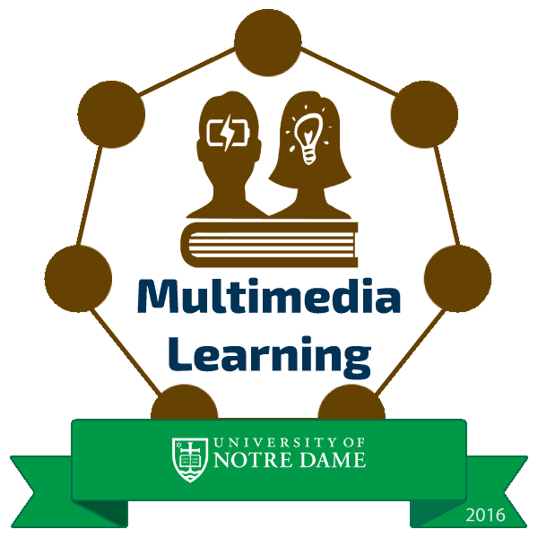 multimedia learning badge image
