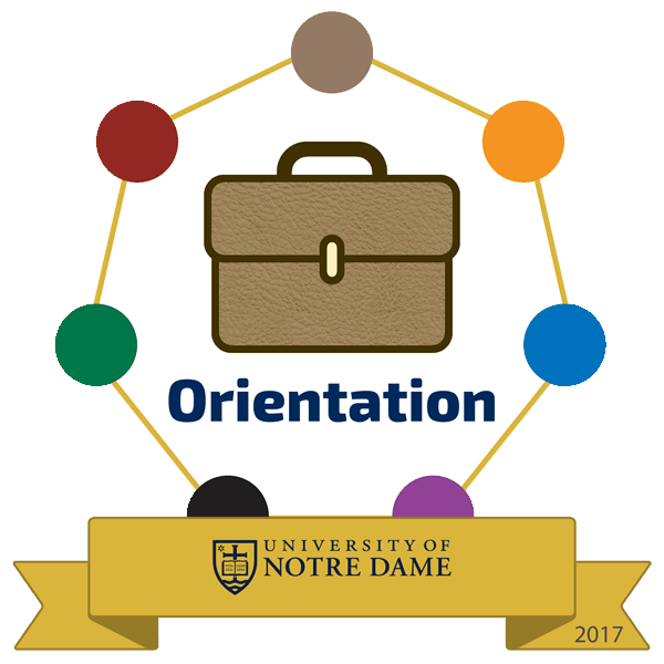 orientation badge image