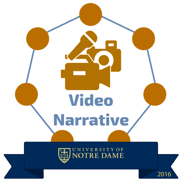 video narrative badge image